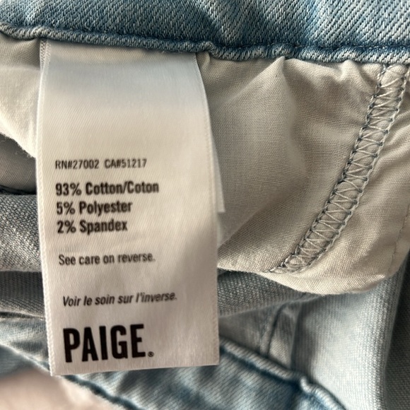 PAIGE Pleated Carly Short w/Detachable Belt in Kokomo Women's Size 31 NWT! - Picture 10 of 13